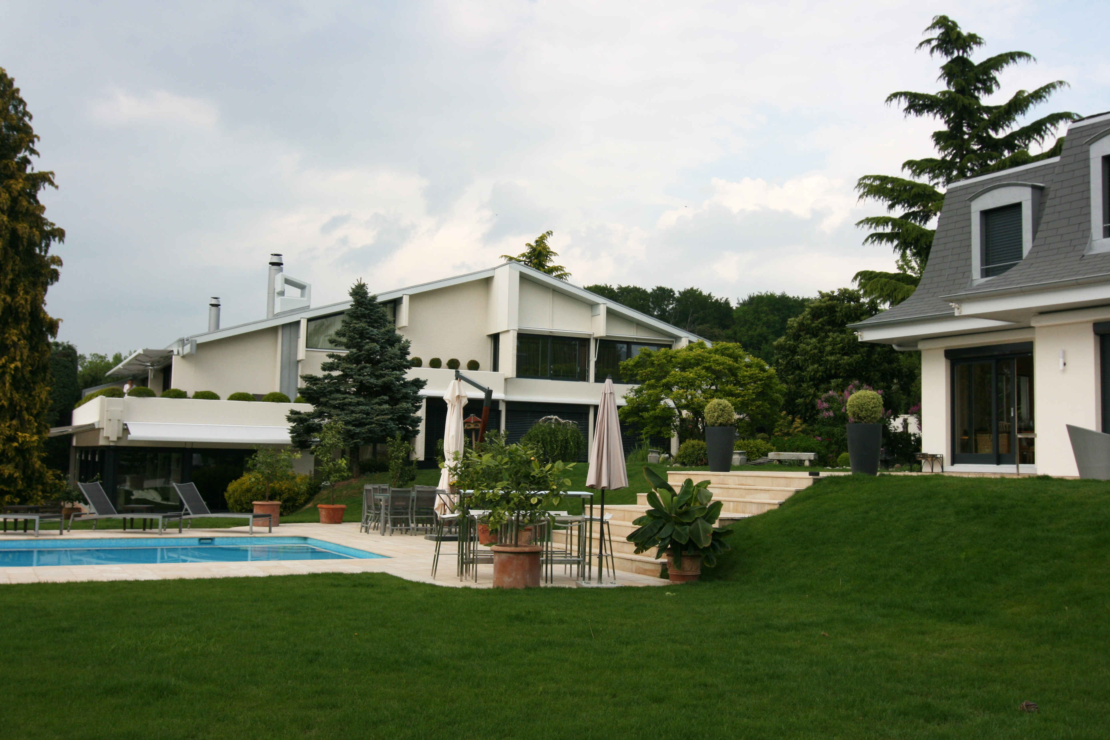 Rénovation de deux villas individuelles à Corsier